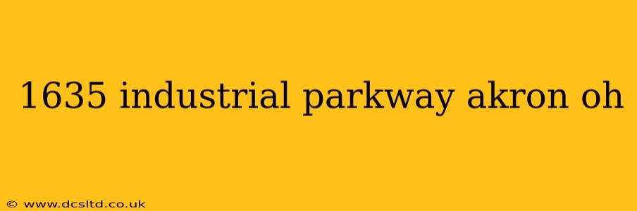 1635 industrial parkway akron oh