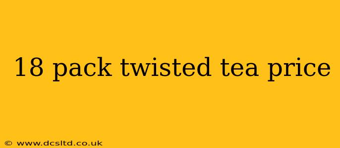18 pack twisted tea price