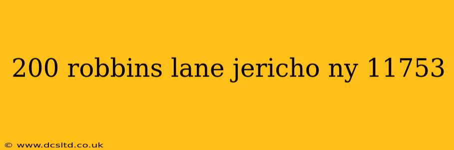 200 robbins lane jericho ny 11753
