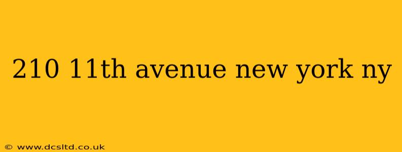 210 11th avenue new york ny