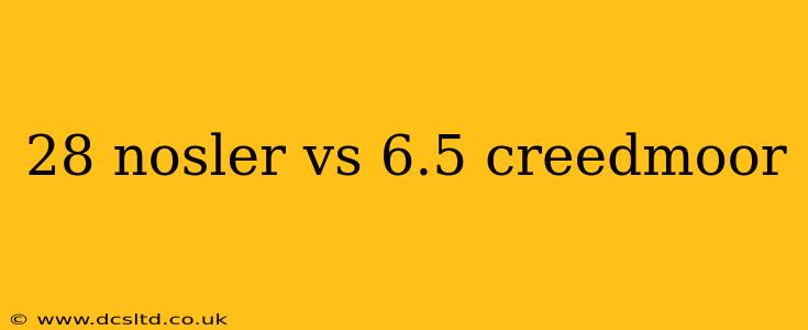 28 nosler vs 6.5 creedmoor