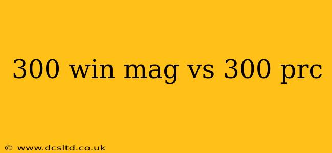 300 win mag vs 300 prc