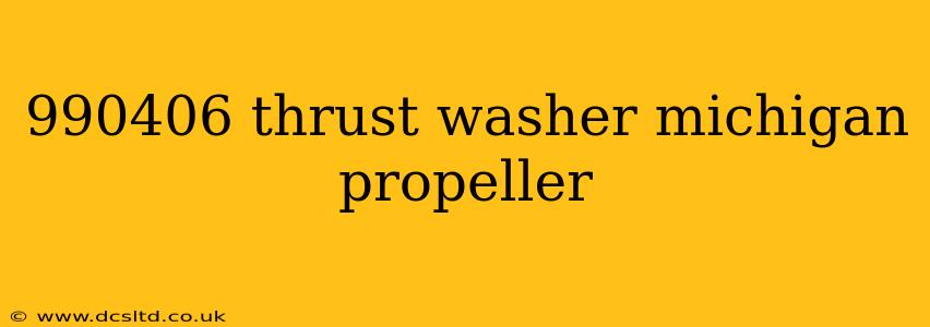 990406 thrust washer michigan propeller