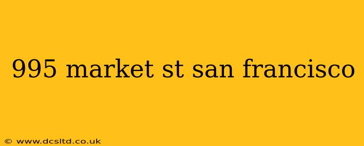 995 market st san francisco