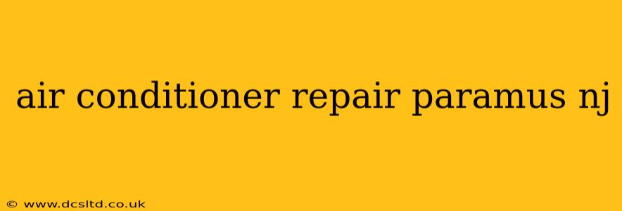 air conditioner repair paramus nj