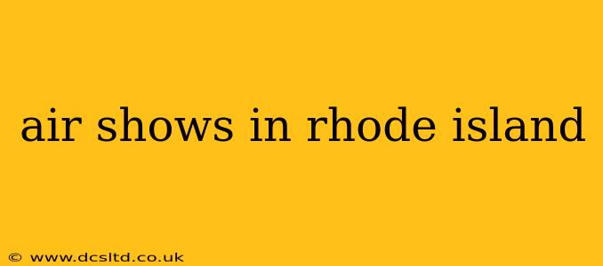 air shows in rhode island