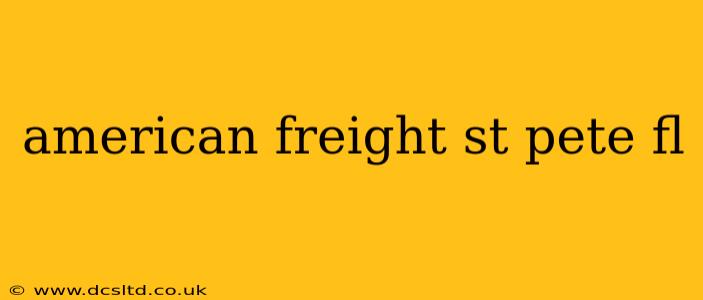 american freight st pete fl