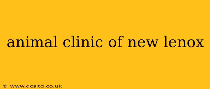 animal clinic of new lenox