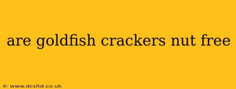 are goldfish crackers nut free