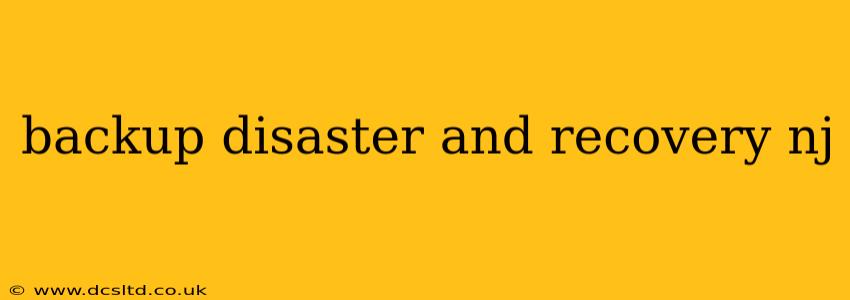 backup disaster and recovery nj