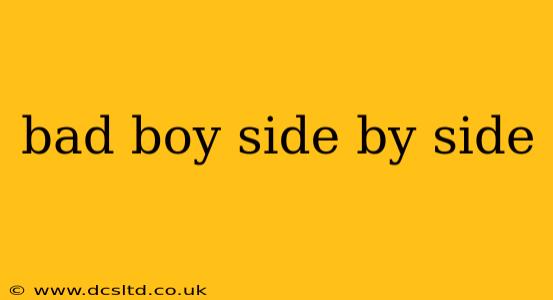 bad boy side by side