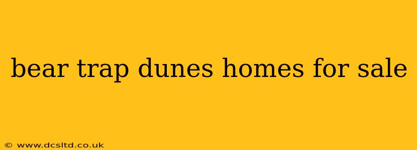 bear trap dunes homes for sale