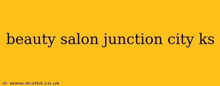 beauty salon junction city ks
