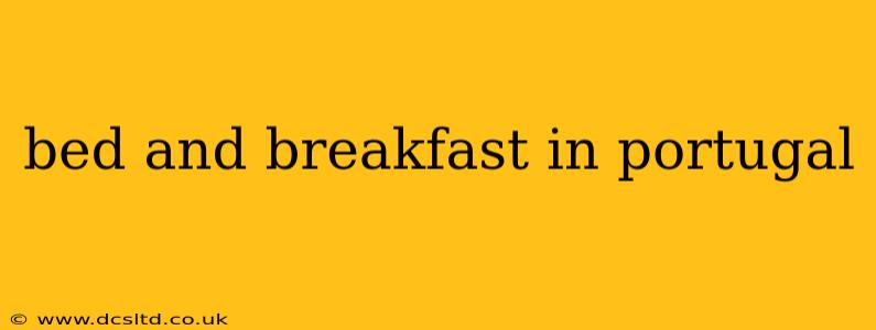 bed and breakfast in portugal