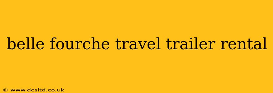 belle fourche travel trailer rental