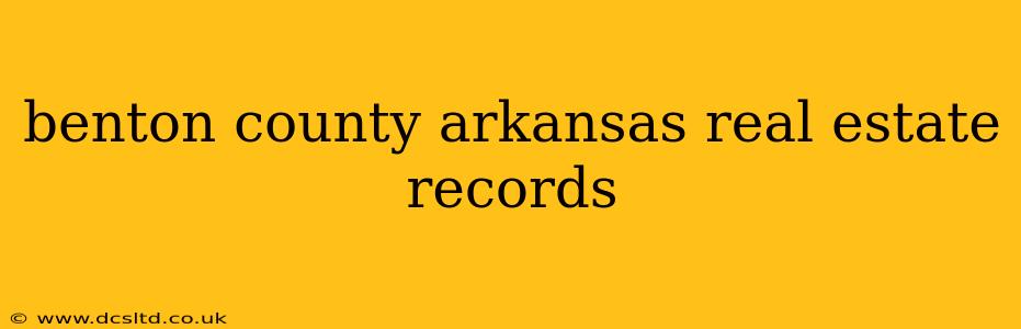 benton county arkansas real estate records