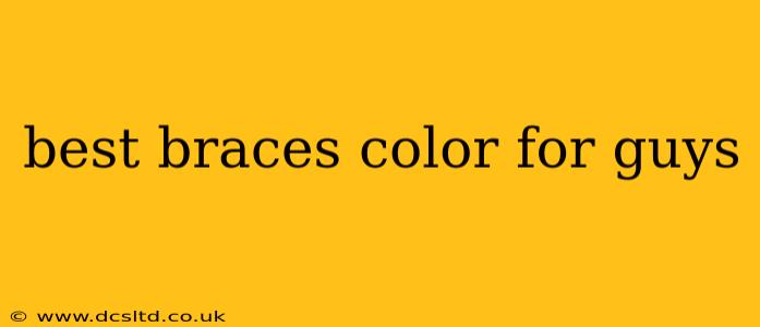 best braces color for guys