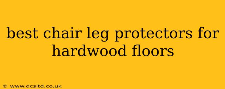 best chair leg protectors for hardwood floors