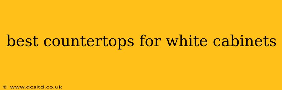 best countertops for white cabinets