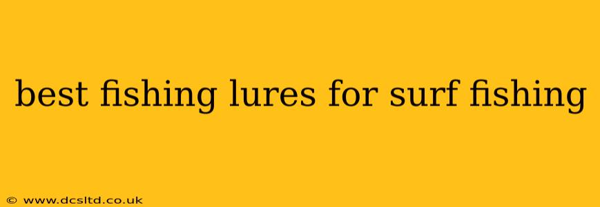 best fishing lures for surf fishing
