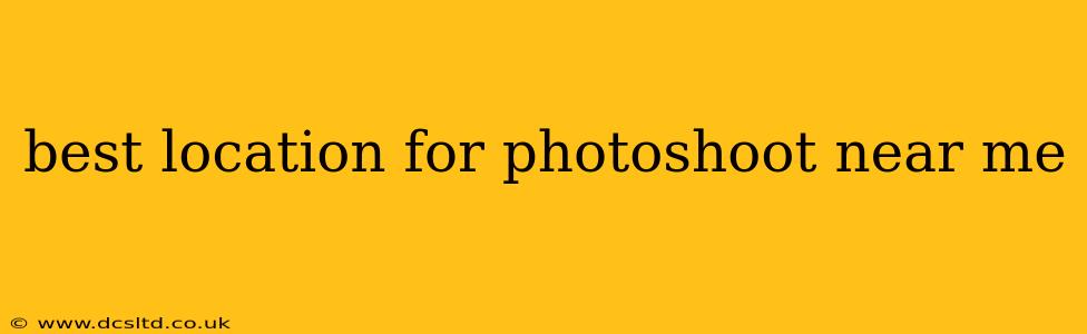 best location for photoshoot near me