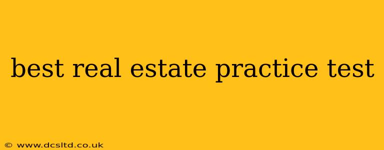 best real estate practice test