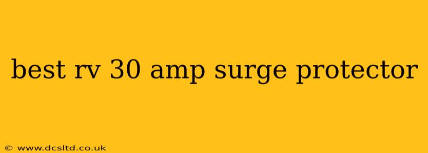 best rv 30 amp surge protector