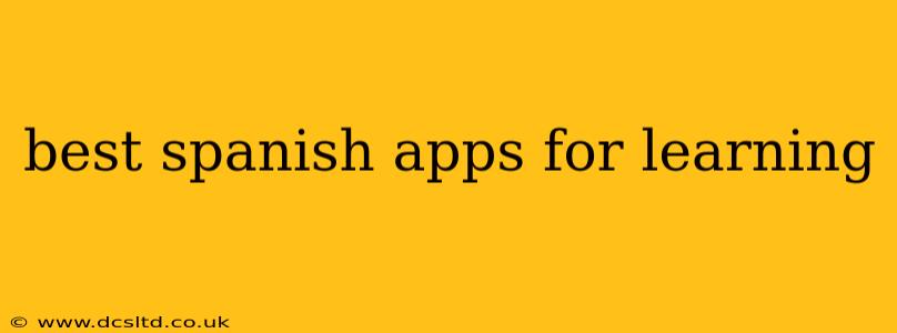 best spanish apps for learning