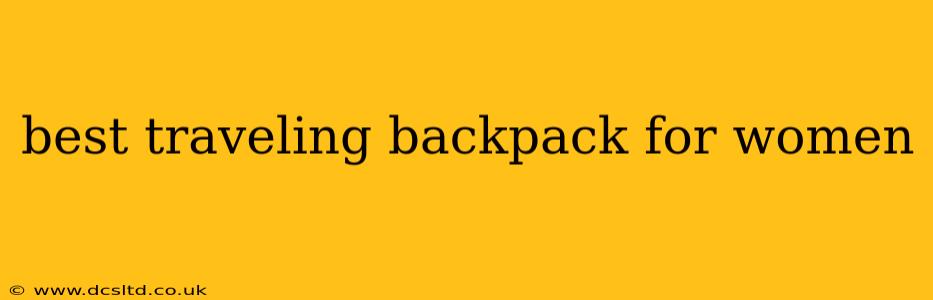 best traveling backpack for women