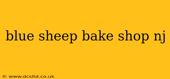 blue sheep bake shop nj