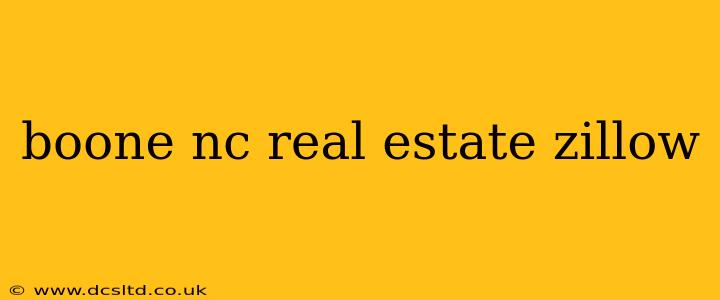 boone nc real estate zillow