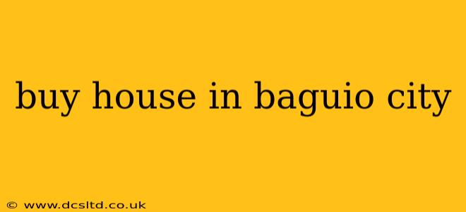 buy house in baguio city