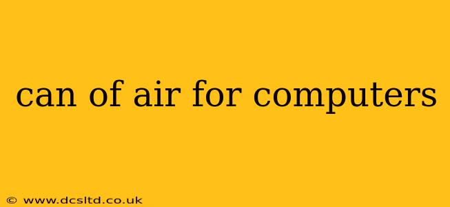 can of air for computers