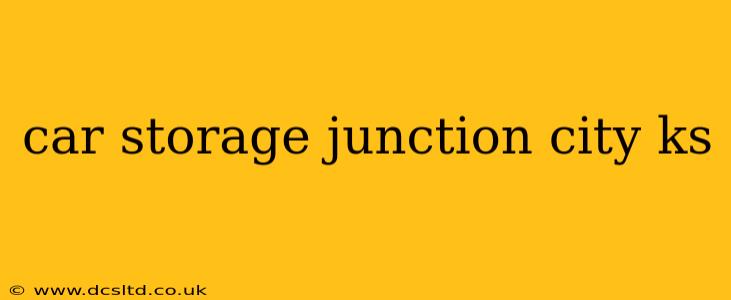 car storage junction city ks