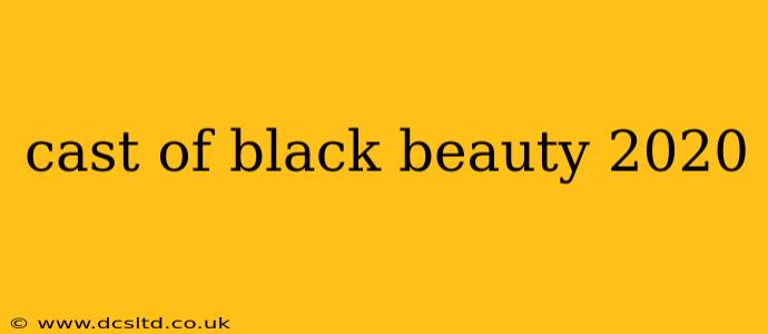 cast of black beauty 2020