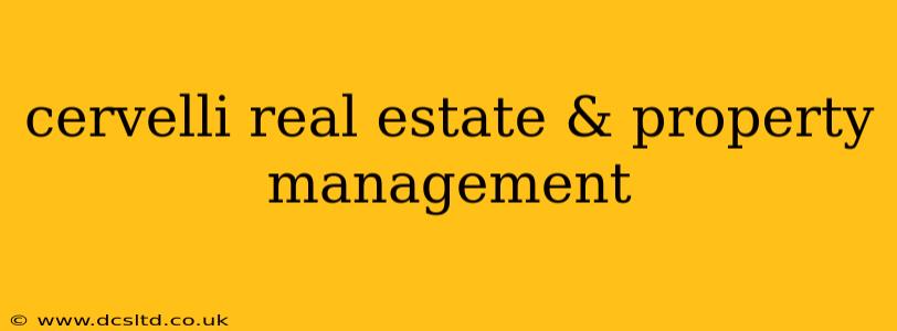 cervelli real estate & property management