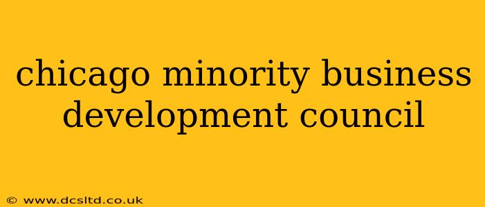 chicago minority business development council
