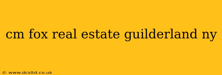 cm fox real estate guilderland ny