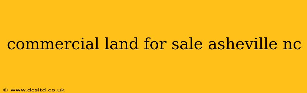 commercial land for sale asheville nc