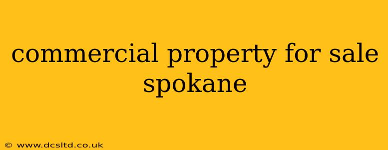commercial property for sale spokane