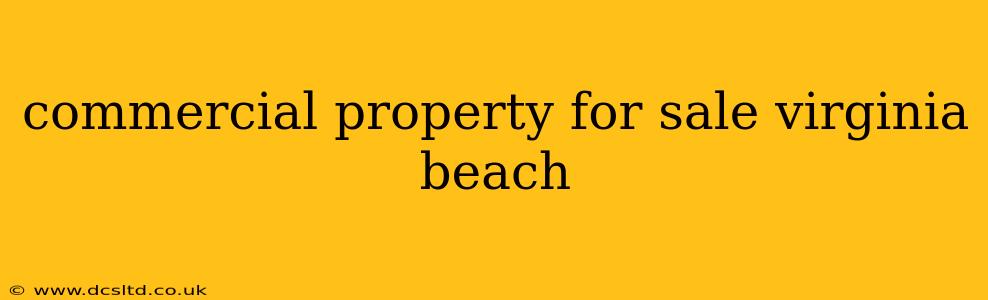 commercial property for sale virginia beach