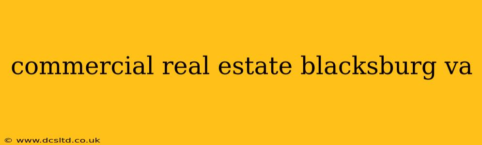 commercial real estate blacksburg va