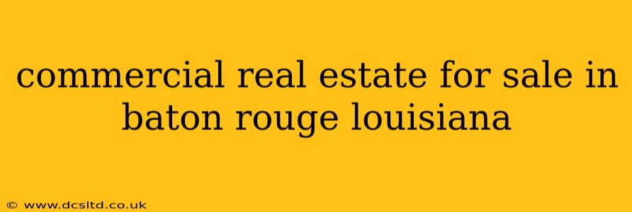 commercial real estate for sale in baton rouge louisiana
