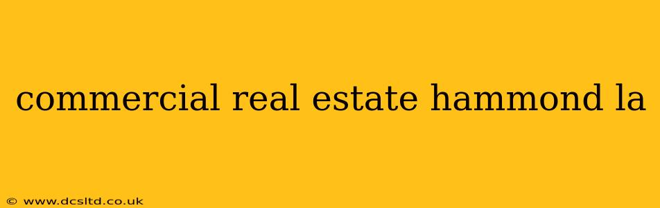 commercial real estate hammond la