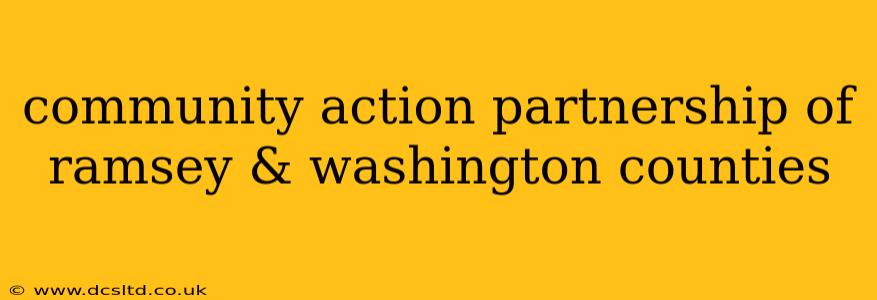 community action partnership of ramsey & washington counties