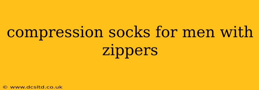 compression socks for men with zippers