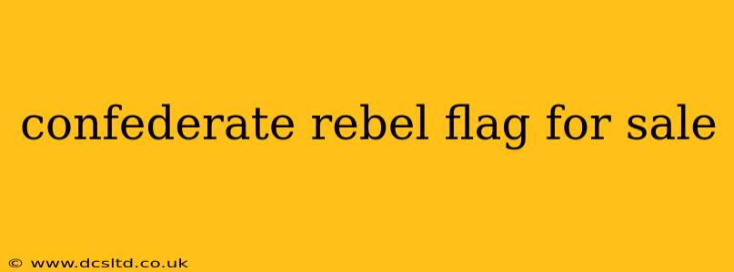 confederate rebel flag for sale