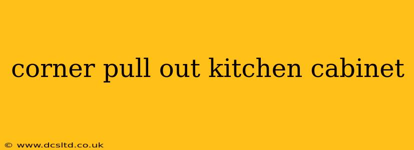 corner pull out kitchen cabinet