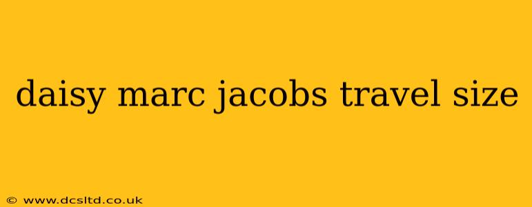 daisy marc jacobs travel size