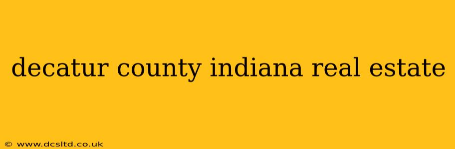 decatur county indiana real estate